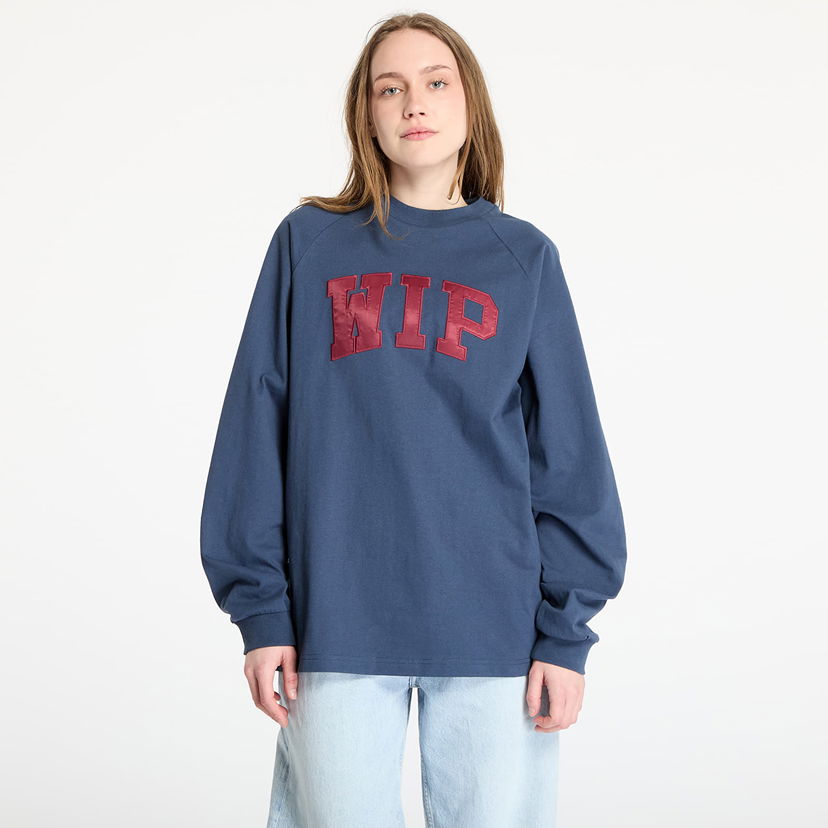 Dukserice Carhartt WIP Carhartt WIP Longsleeve T-Shirt Tamnoplava | I034645.2Y3XX