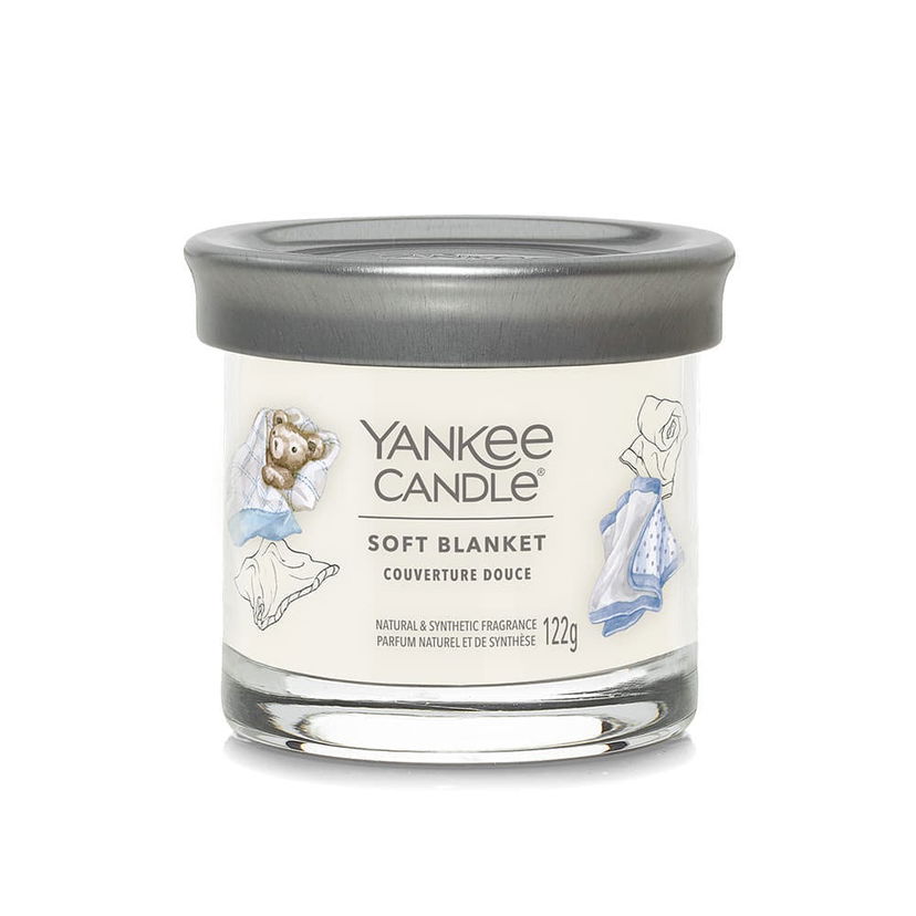 Svijeće Yankee Candle Soft Blanket Signature Tumbler Small Bijela | 42908