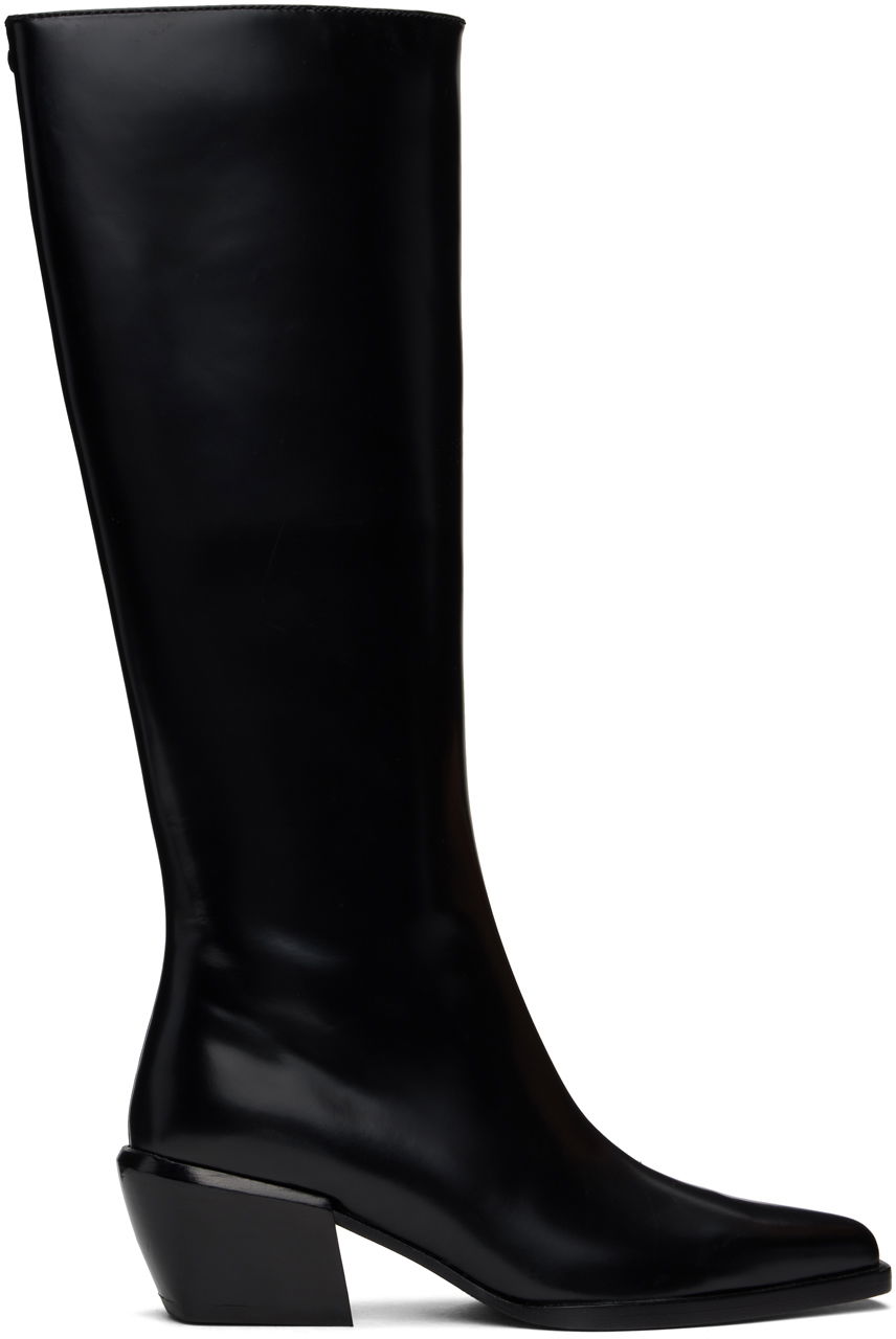 Odjeća rag & bone Rag & Bone Joni Knee-High Boots Crna | WFF24FF018LE18, 0