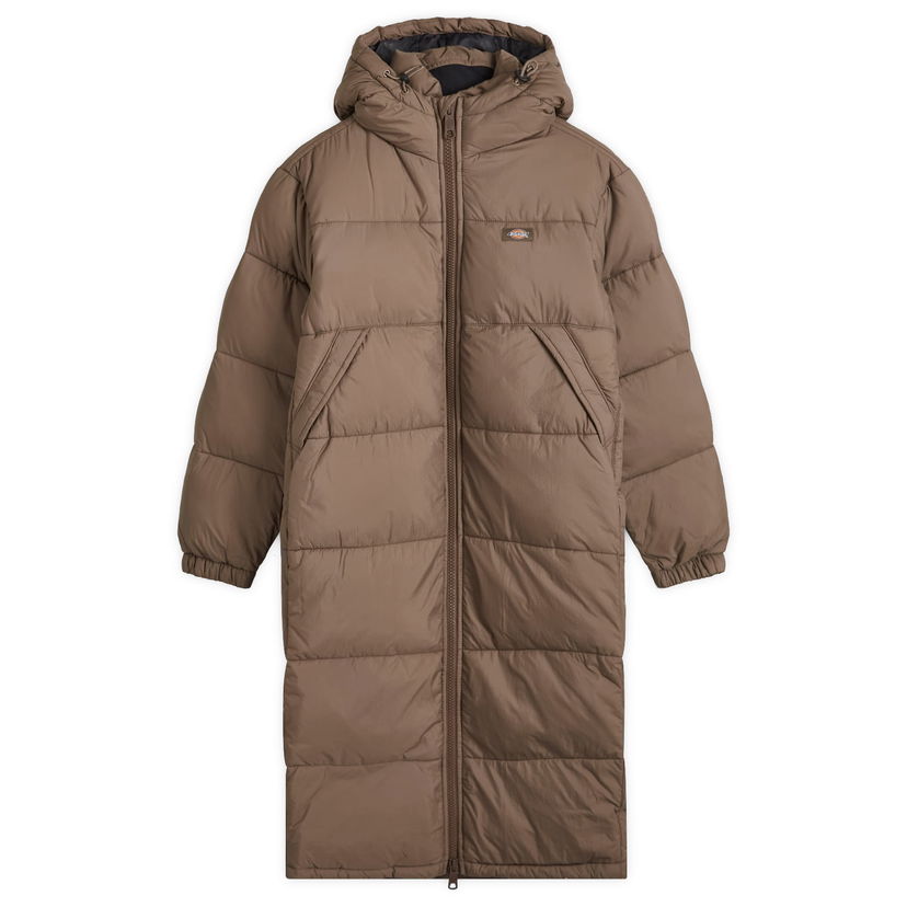Kaputi Dickies Alatna Long Puffer Coat Smeđa | DK0A4XR9-900