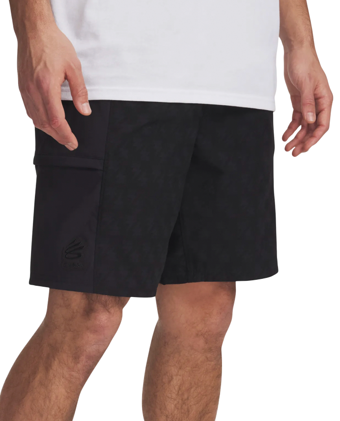 Kratke hlače Under Armour Curry Woven Short Crna | 1390347-001, 0