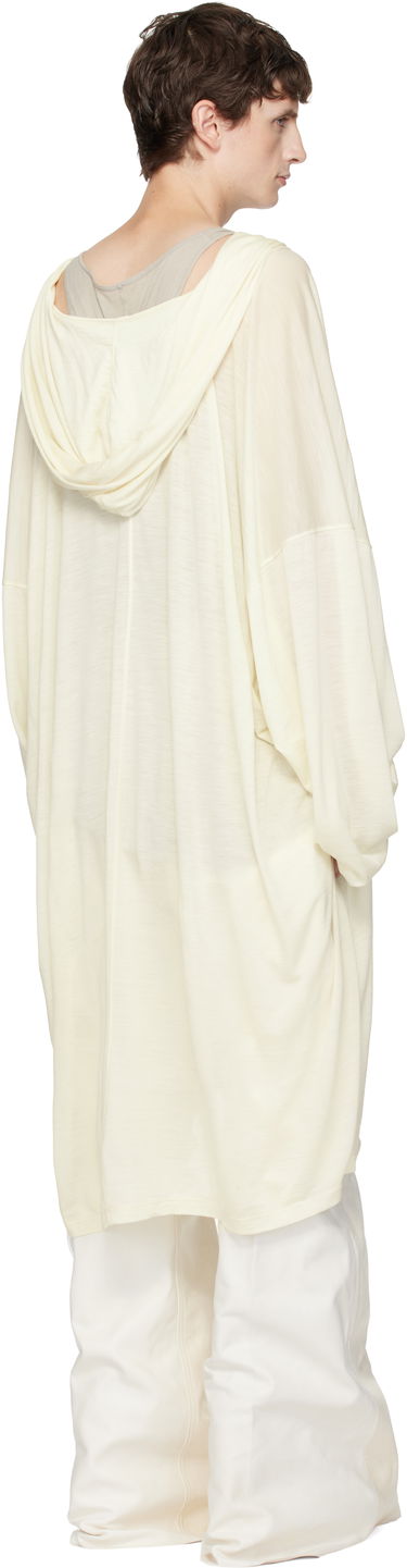 Jakna Rick Owens Concordians LS Kaftan Knee Jacket Bijela | RR02E1910 JSW, 2