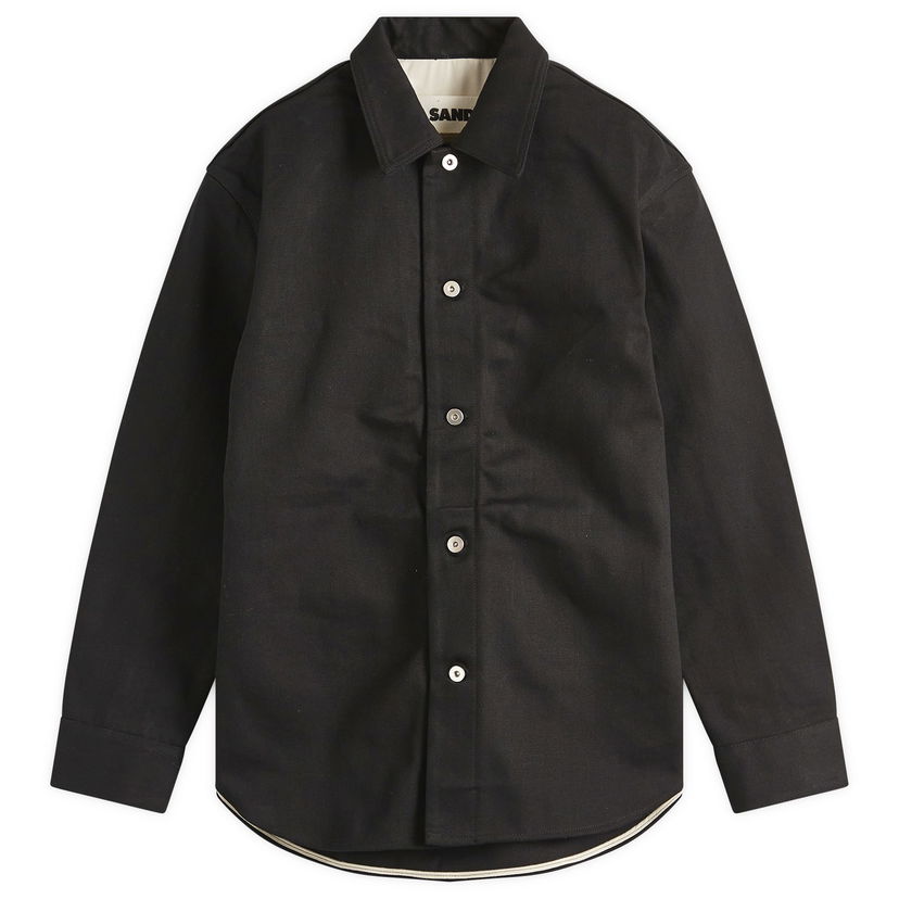 Košulja Jil Sander Jil Sander Denim Overshirt, Size Large Crna | J23DL0101-J45288-001