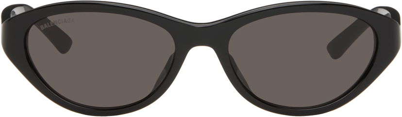 Sunčane naočale Balenciaga Balenciaga Neo Oval 2.0 Sunglasses Crna | BB0404SK-001