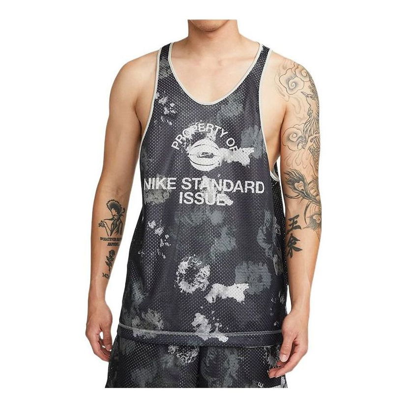 Majica bez rukava Nike Reversible Breathable Running Vest Crna | DH7434-073