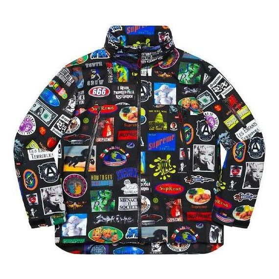 Pernata jakna Supreme Stickers Shell Jacket Višebojno | SUP-SS21-421, 0