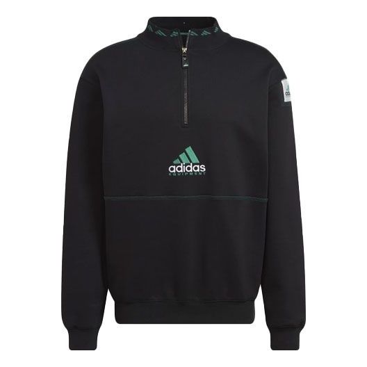 Džemper adidas Originals Equipment Series Half Zipper Pullover Crna | HG8084