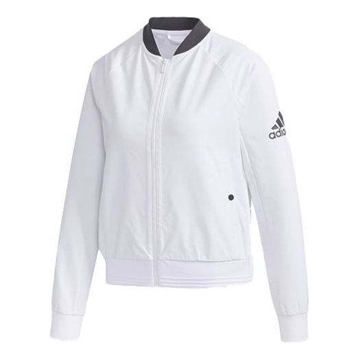 Bomber jakna adidas Originals Woven Aviator Jacket Bijela | FM9314