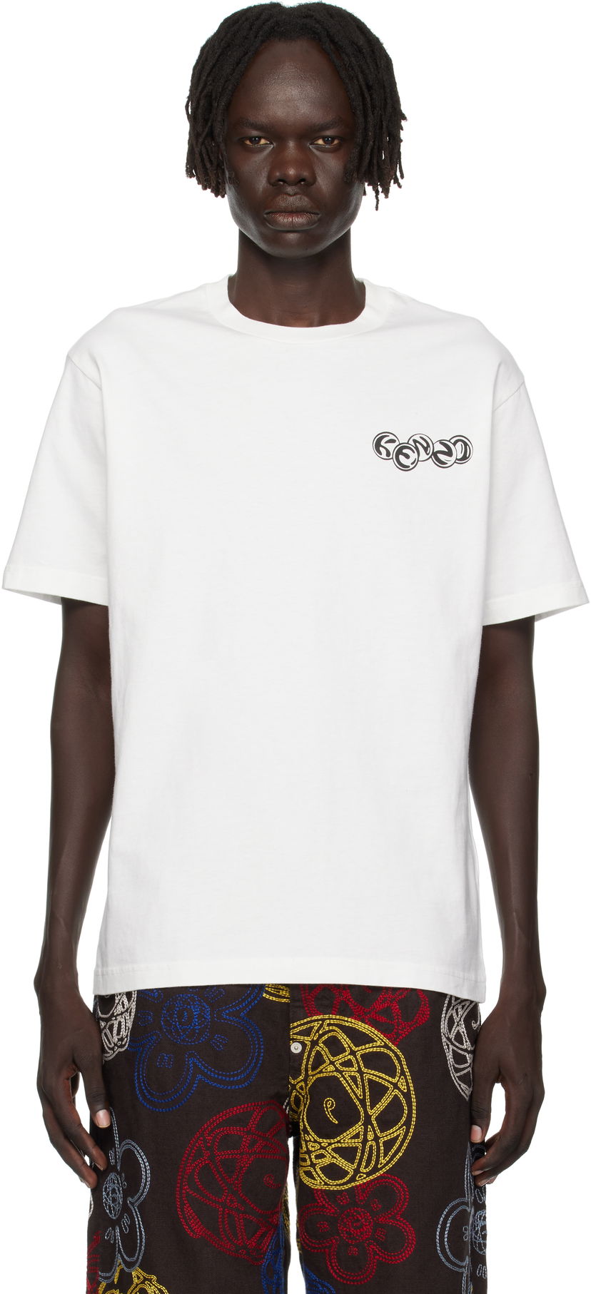 Majica kratkih rukava KENZO Kenzo Paris 'KENZO Pachinko' Classic T-Shirt Bijela | FF65TS2624SG