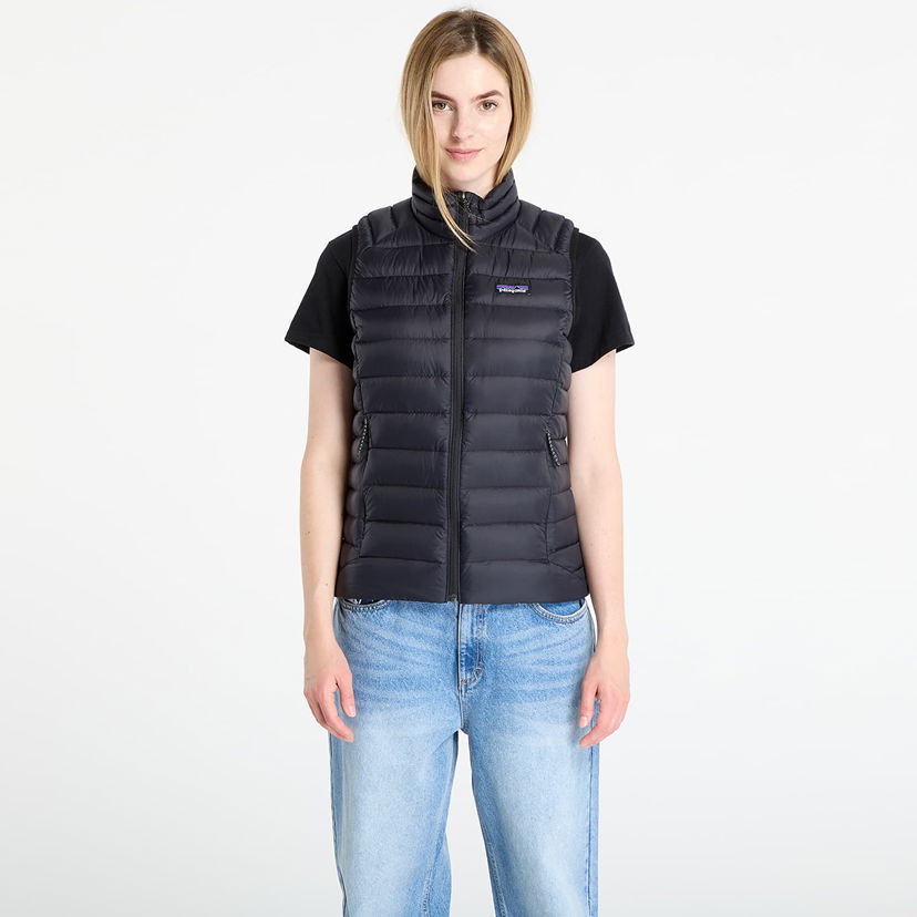 Prsluk Patagonia Down Sweater Vest Crna | 84629 BLK