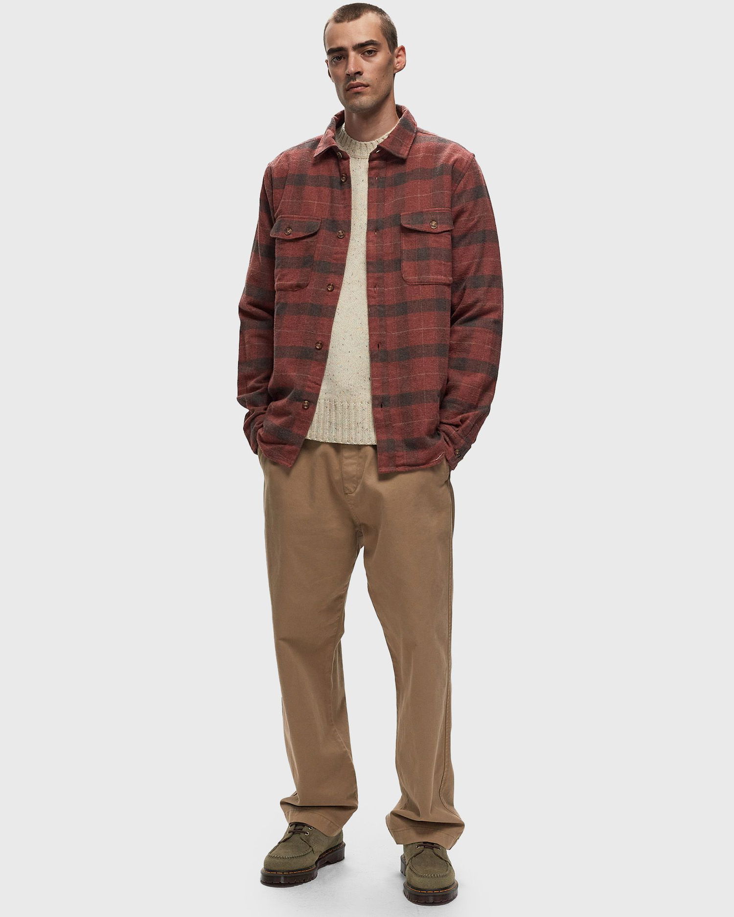 Košulja Les Deux Flannel Check Shirt Crvena | LDM410199-844630, 1