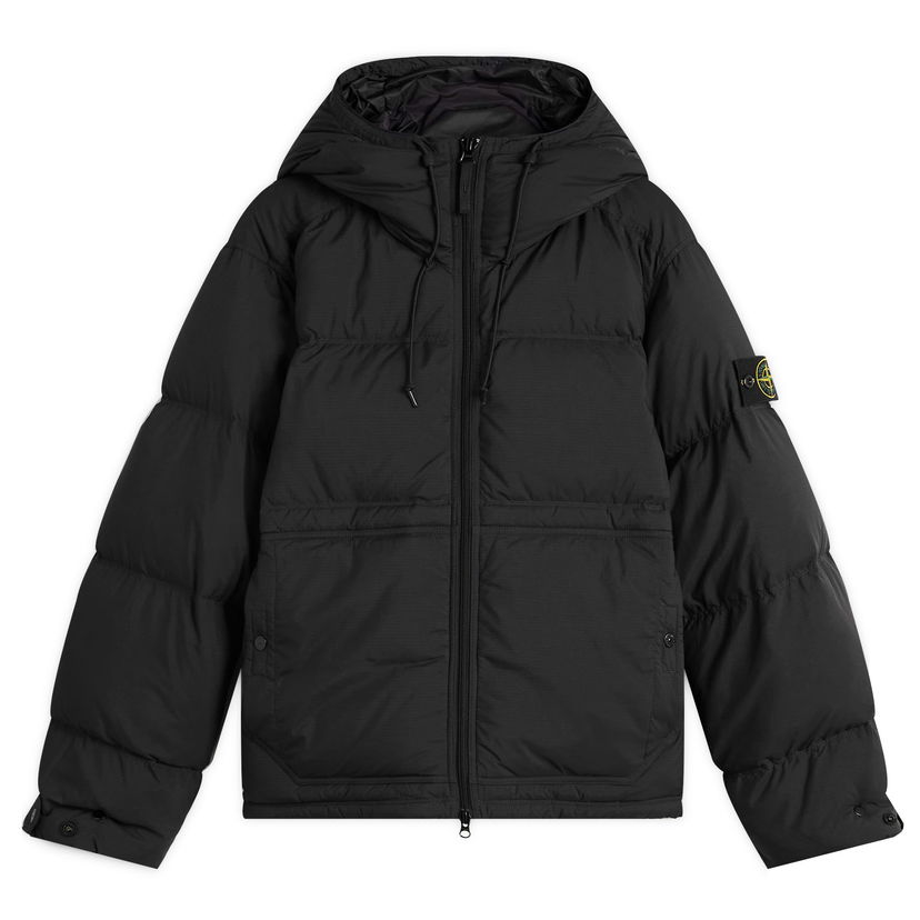 Pernata jakna Stone Island Ripstop Cordura Down Jacket, Size Large Crna | K2S154100019-V0029