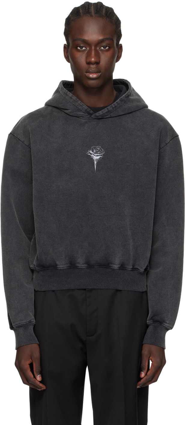 Dukserice Han Kjøbenhavn Han Kjobenhavn Rose Hoodie Crna | M-133219