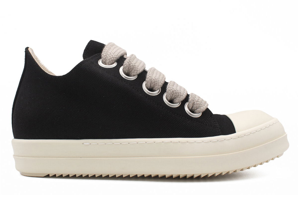 Tenisice i cipele Rick Owens DRKSHDW Canvas Low Top Black Milk Crna | DU01B7802 DMW1 911, 0