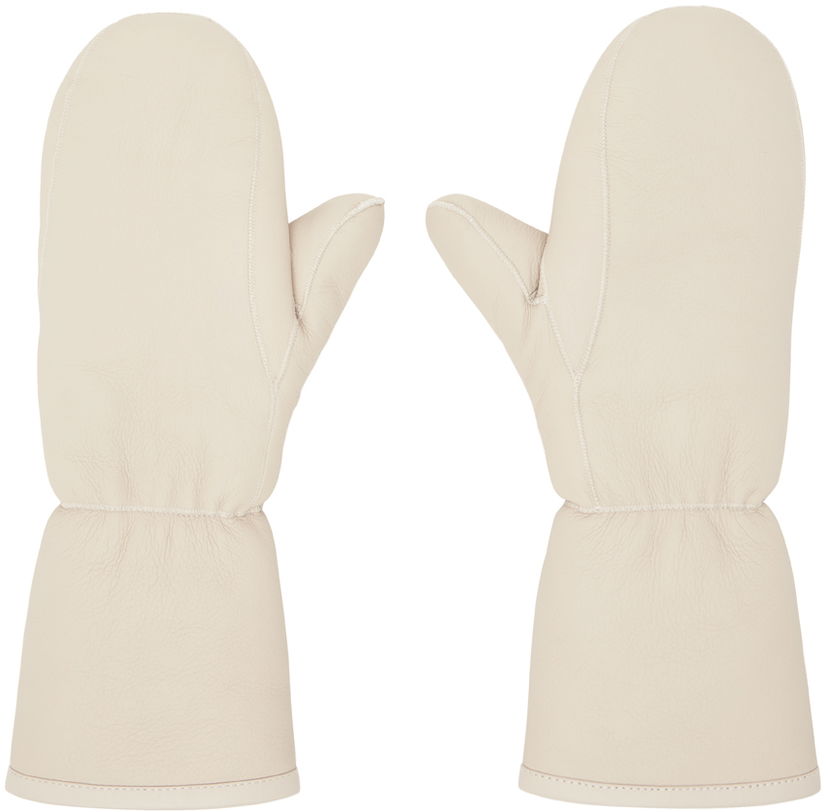 Rukavice Yves Salomon Merinillo Mittens Bež | 25W25WAA601XXMLCI