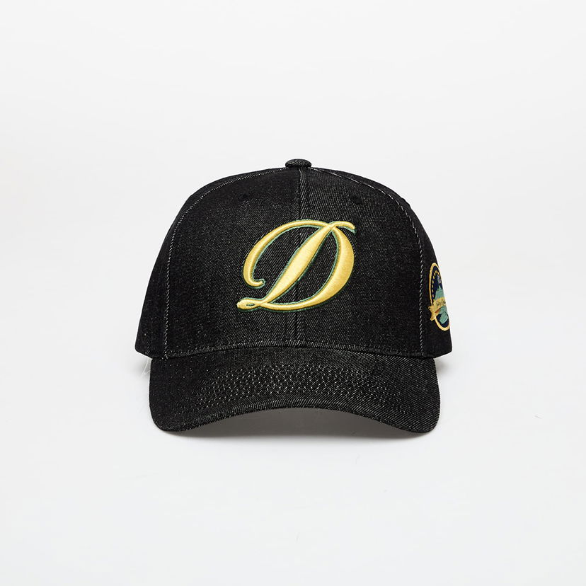 Kapa Dime DIME Cursive D Full Fit Cap Crna | DIME2SP2519BLK