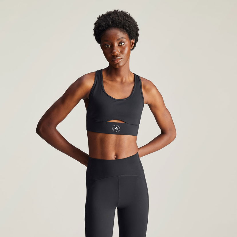 Grudnjak adidas Performance adidas by Stella McCartney TrueStrength Yoga Sports Crna | IW6373