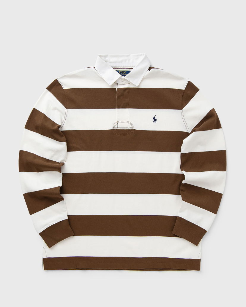 Polo majica Polo by Ralph Lauren Long-Sleeve Striped Rugby Shirt Višebojno | 710717116055