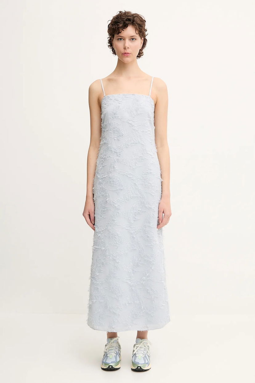 Haljina Samsoe Samsoe Samsoe Samsoe SALAZIO Maxi Dress Plava | F25200087
