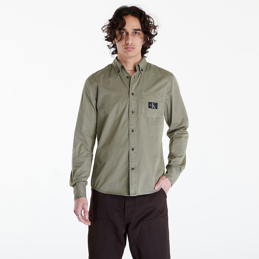 Košulja CALVIN KLEIN Regular Shirt Zelena | J30J325772 LDY