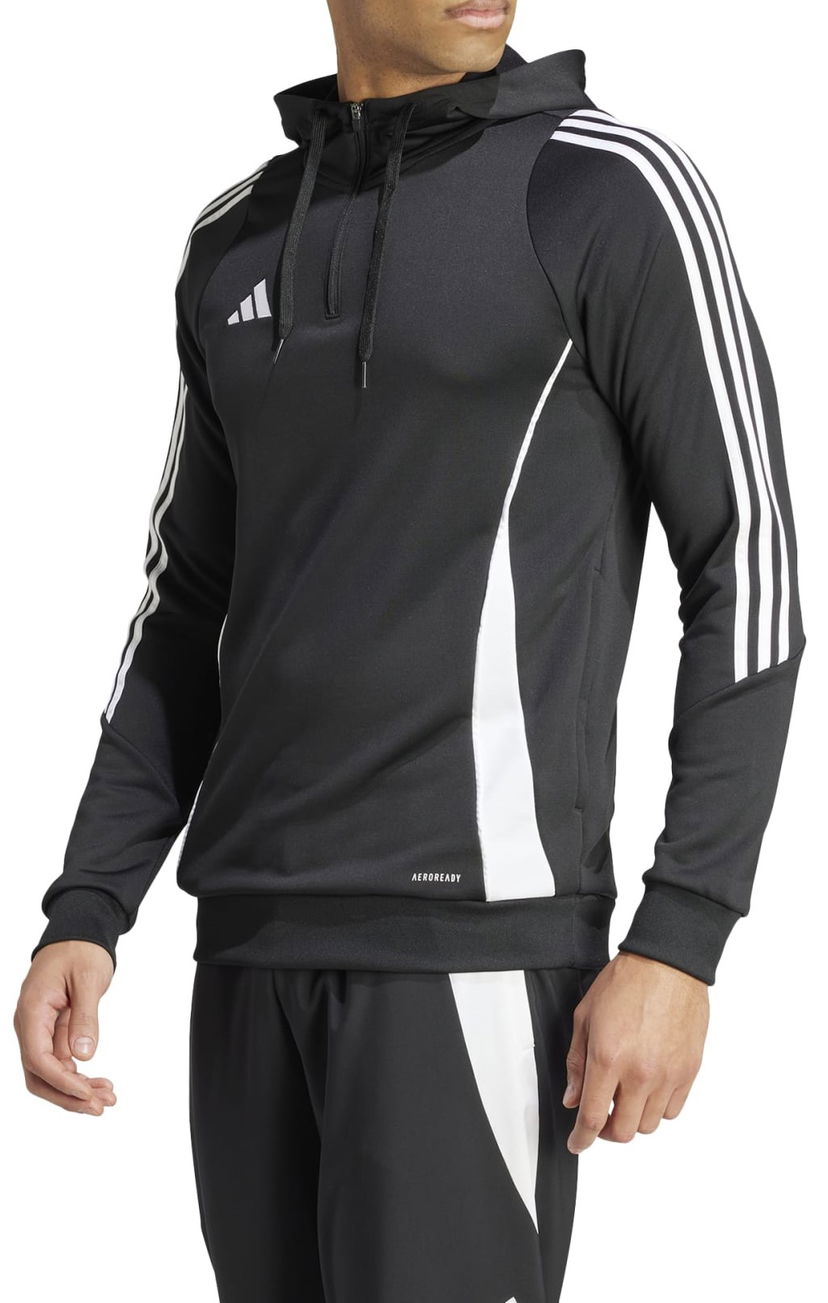 Dukserice adidas Performance TIRO24 TRHOOD Crna | ij9957