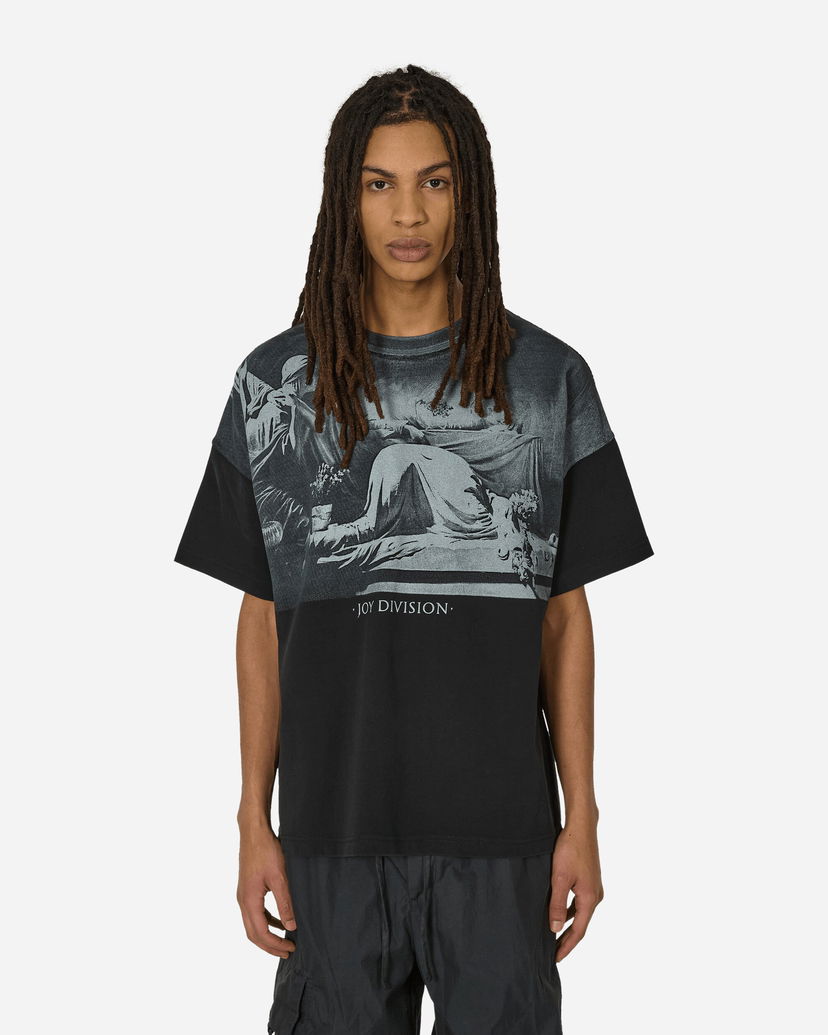 Majica kratkih rukava Pleasures Joy Division Atrocity T-Shirt Black Crna | P24JD001 BLACK
