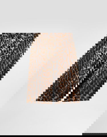 Kratke hlače Dolce & Gabbana Dolce & Gabbana Leopard-Print Silk Shorts Višebojno | GV37ATIS1B7HY13M, 0