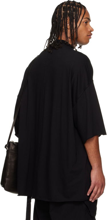 Majica kratkih rukava Rick Owens DRKSHDW Concordians Tommy Oversized Graphic T-shirt Crna | DU02E7259 RNEP2, 2