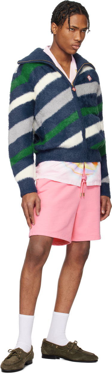 Kratke hlače Casablanca Casablanca Casa Way Skate Sweatshorts Ružičasta | MS25-JTR-003-01, 4