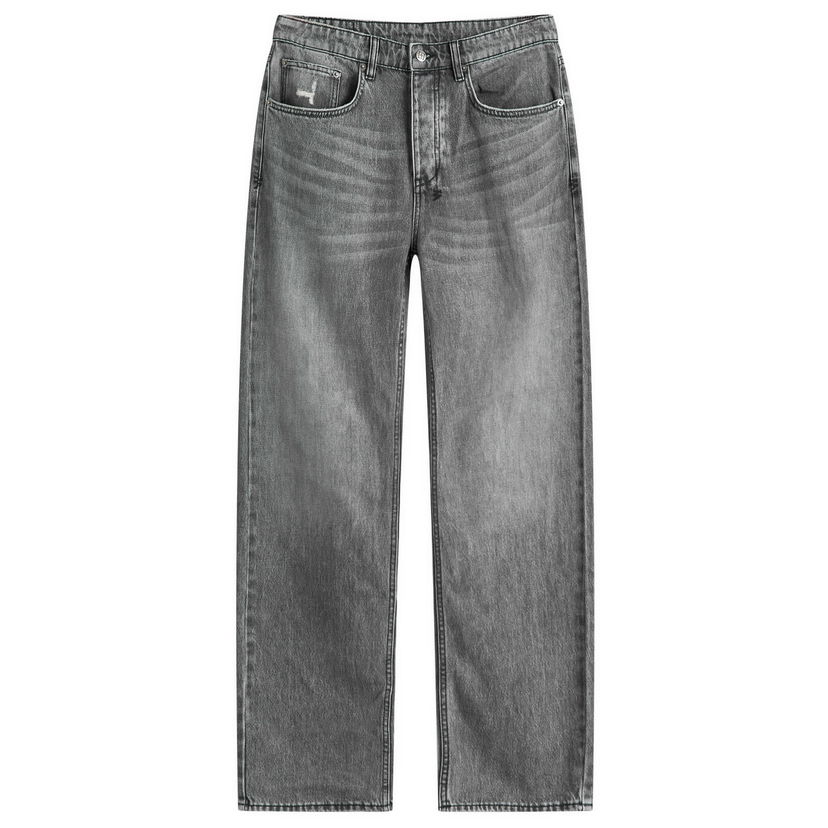 Jeans Ksubi Ksubi Anti K Loose Fit Jeans 30" Siva | MPS25DJ042
