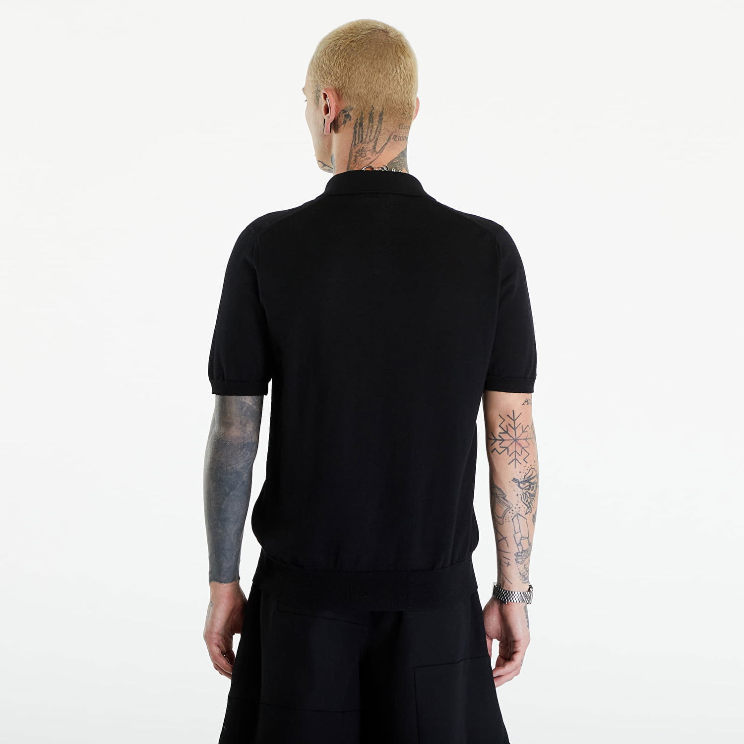 Majica kratkih rukava Comme des Garçons PLAY Red Emblem Sweater UNISEX Black Crna | AXN094 black, 1