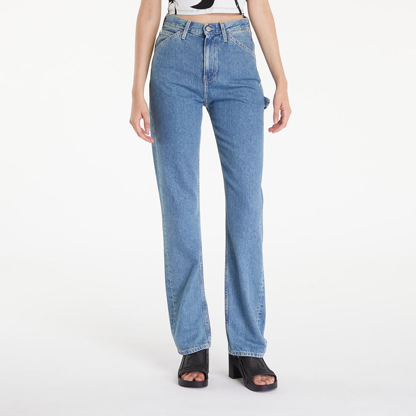 Jeans CALVIN KLEIN High Rise Straight Denim Light Plava | J20J223718 1AA