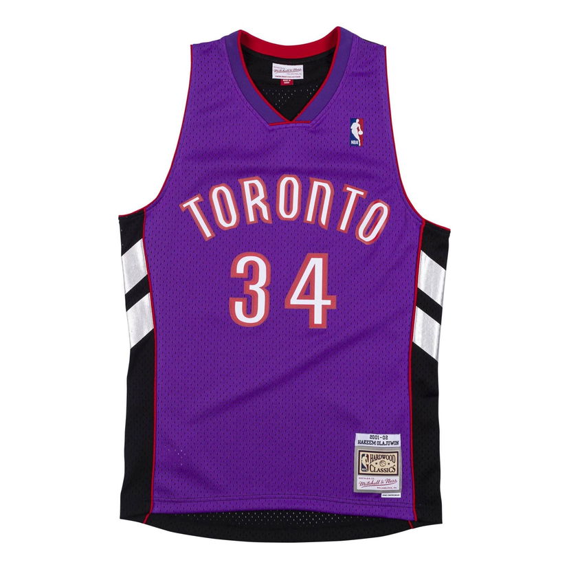 Dres Mitchell & Ness NBA Raptors Olajuwon Swingman Jersey Ljubičasta | SMJYLG19085-TRARTPR01HOL