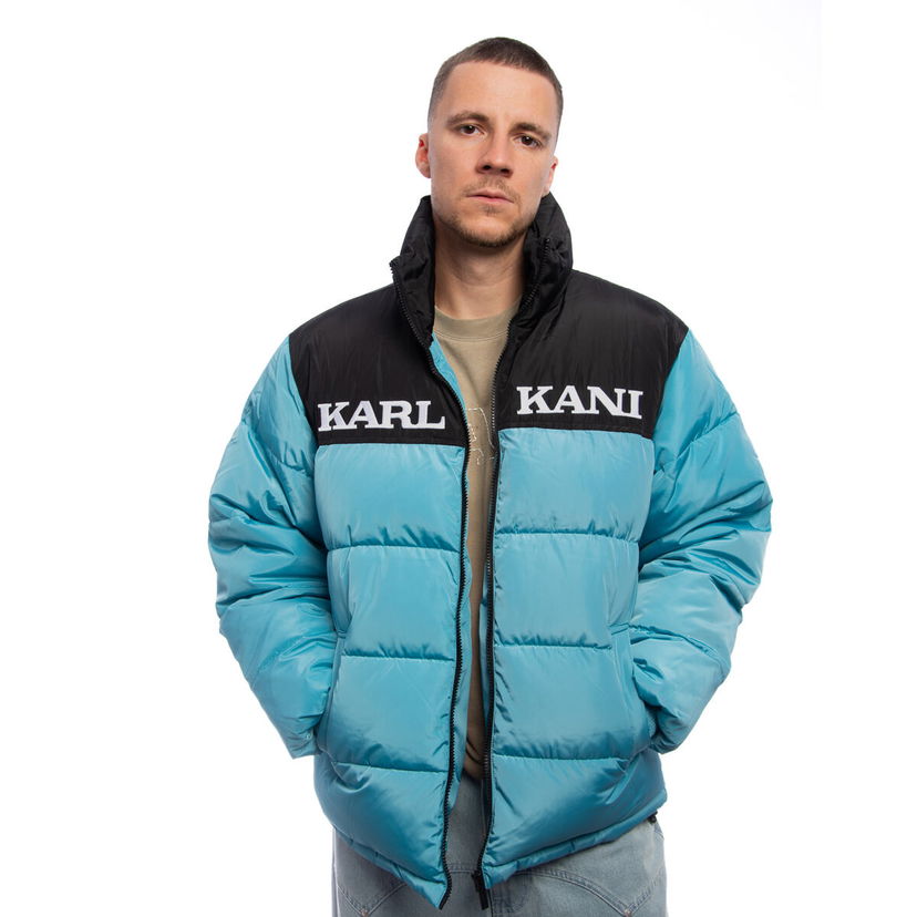 Pernata jakna Karl Kani Karl Kani Retro Essential Puffer Jacket Plava | PD00007604