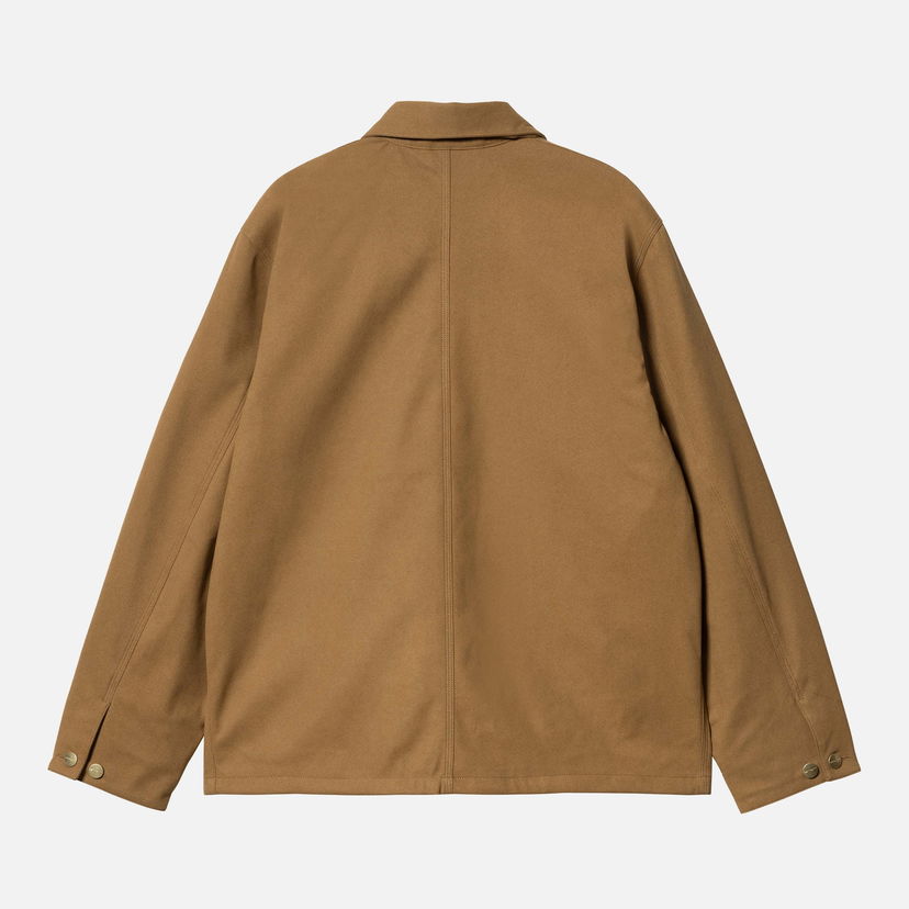 Kaputi Carhartt WIP Faux Suede Michigan Coat - Hamilton Brown Smeđa | I033717-HZXX