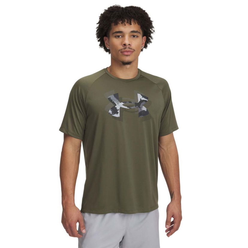 Majica kratkih rukava Under Armour Under Armour Tech Print T-Shirt Zelena | 1390208-390