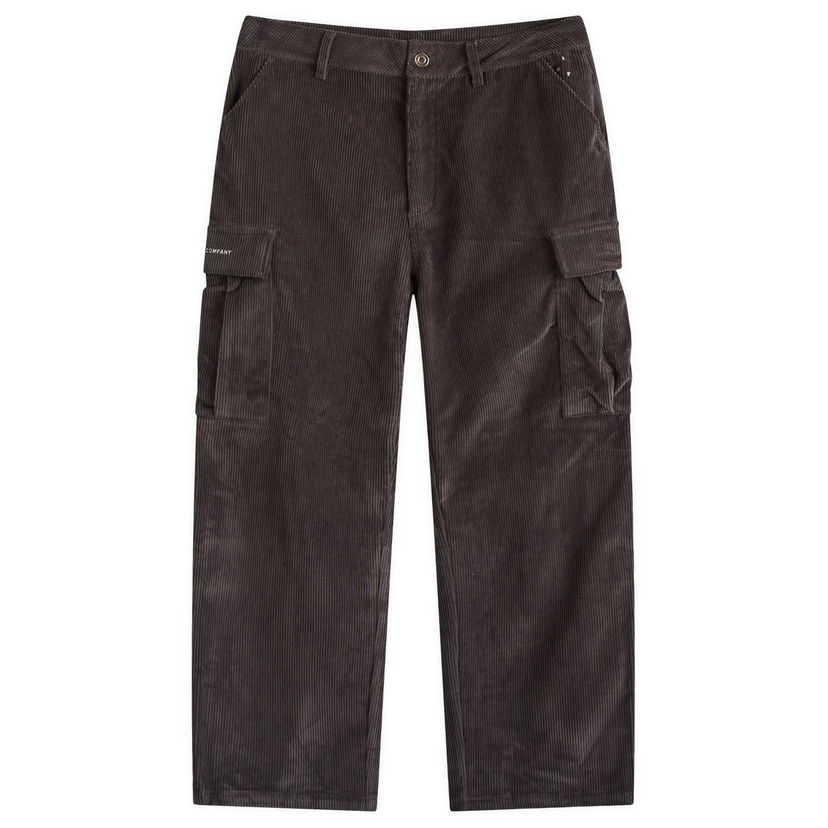 Cargo hlače Pop Trading Company Cargo Pant Anthracite Large Crna | POPAW24-04-003
