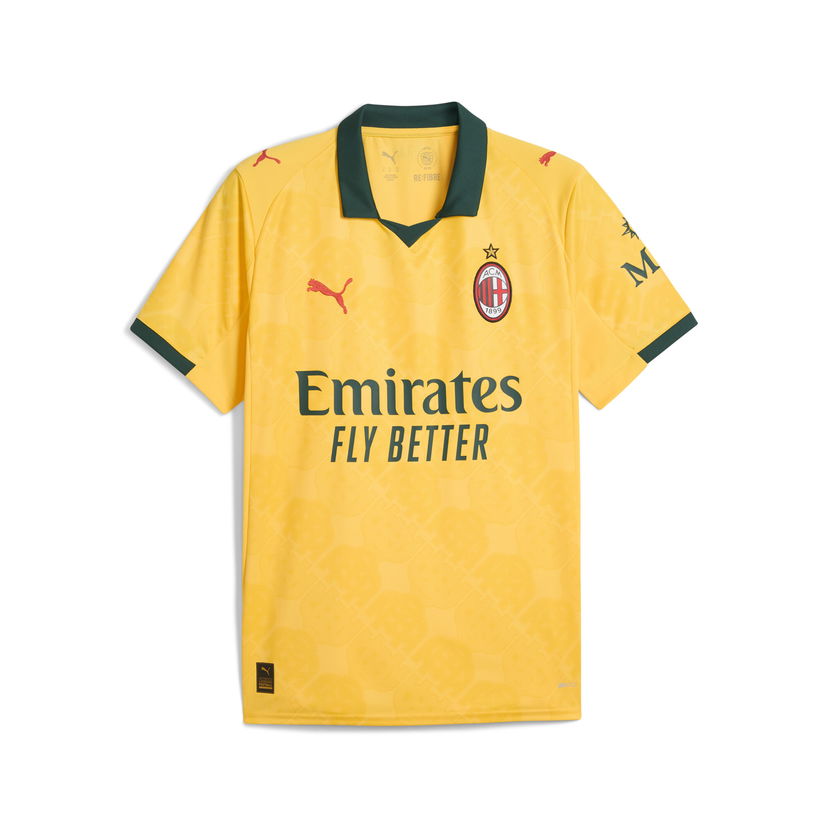 Dres Puma AC Milan 25/26 Third Replica Jersey Žuta | 779979_03