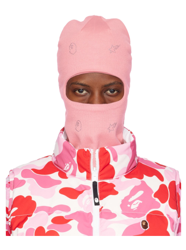 Kape i šeširi BAPE Crystal Stone Balaclava Ružičasta | 001GDJ802001L