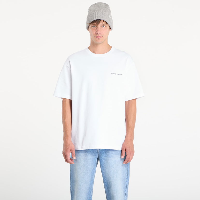 Majica kratkih rukava Samsoe Samsoe Samsøe Samsøe Saflorian T-Shirt Bijela | U25300007_CLR002385