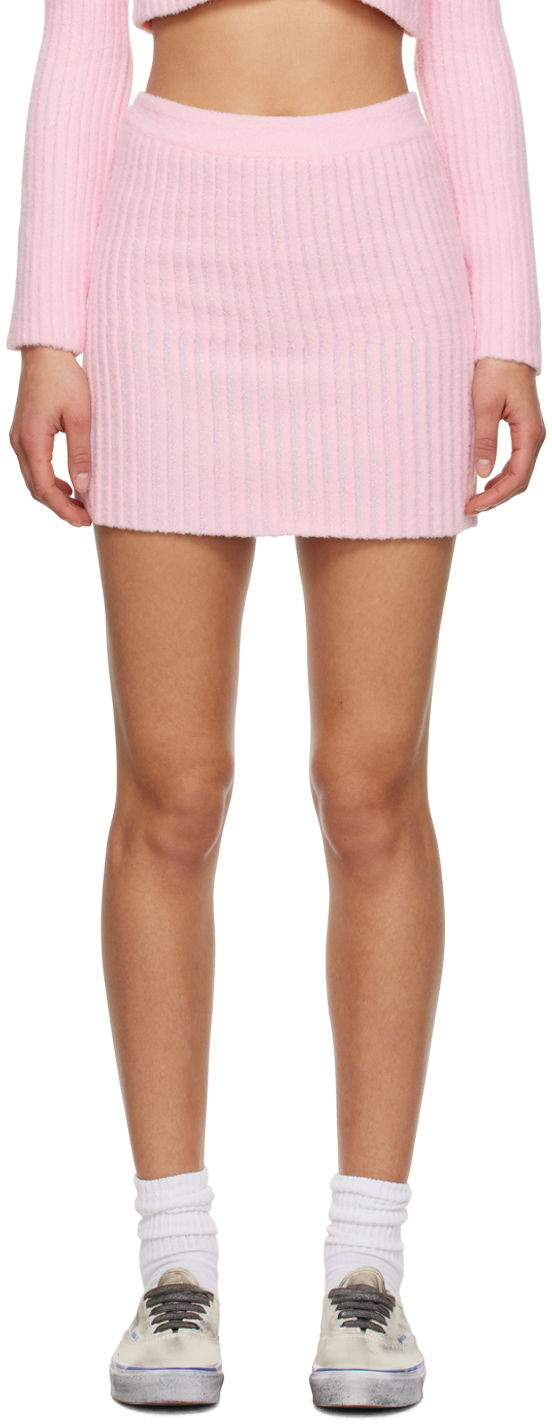 Suknja ERL ERL Cheerleader Midi Skirt Ružičasta | ERL06S105