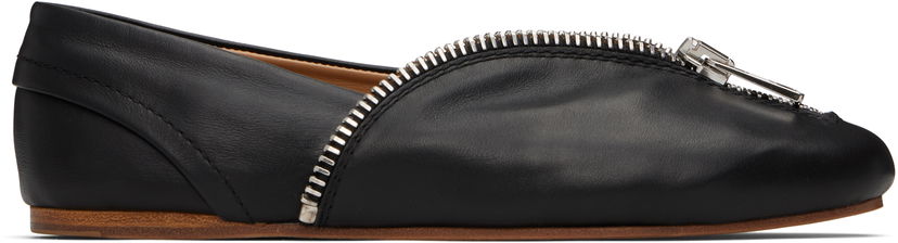 Odjeća JW Anderson JW Anderson Biker Zip Ballerina Flats Crna | BL0032-LA0268