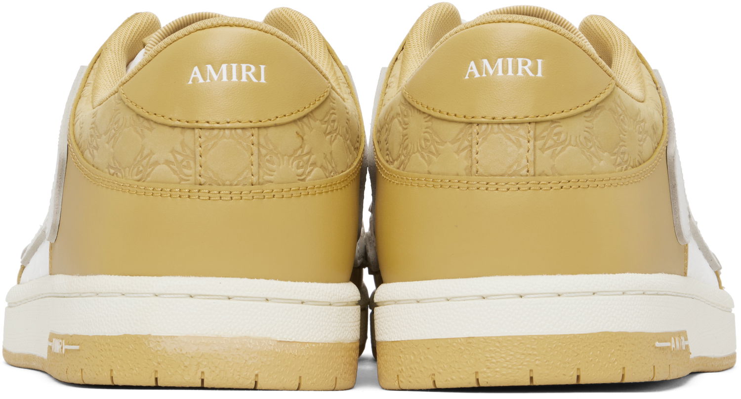 Tenisice i cipele AMIRI Debossed MA Quad Skel Top Low Žuta | AMFOSR1115, 1