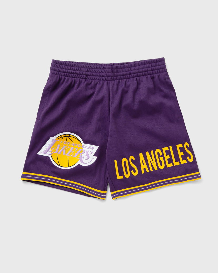 Kratke hlače Mitchell & Ness Los Angeles Lakers NBA Team Origins 7" Mesh Shorts Ljubičasta | BT9267-LALPURP