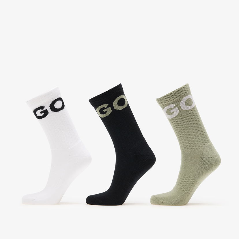Čarape BOSS Hugo Boss Iconic CC Socks 3-Pack Višebojno | 50531517-391