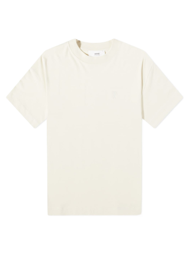 Majica kratkih rukava AMI Tonal Heart Tee Bijela | UTS012-726-150