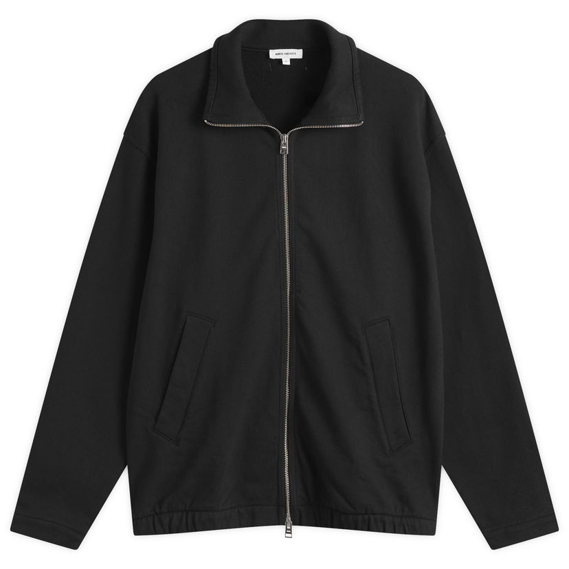 Dukserice NORSE PROJECTS Norse Projects Bjorn Relaxed Track Jacket Crna | N20-1379-9999