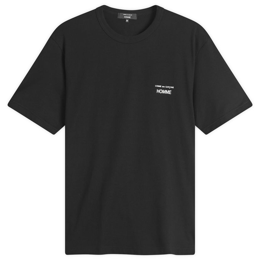 Majica kratkih rukava Comme des Garçons Homme Logo T-Shirt, Size Large Crna | HP-T101-W25-1
