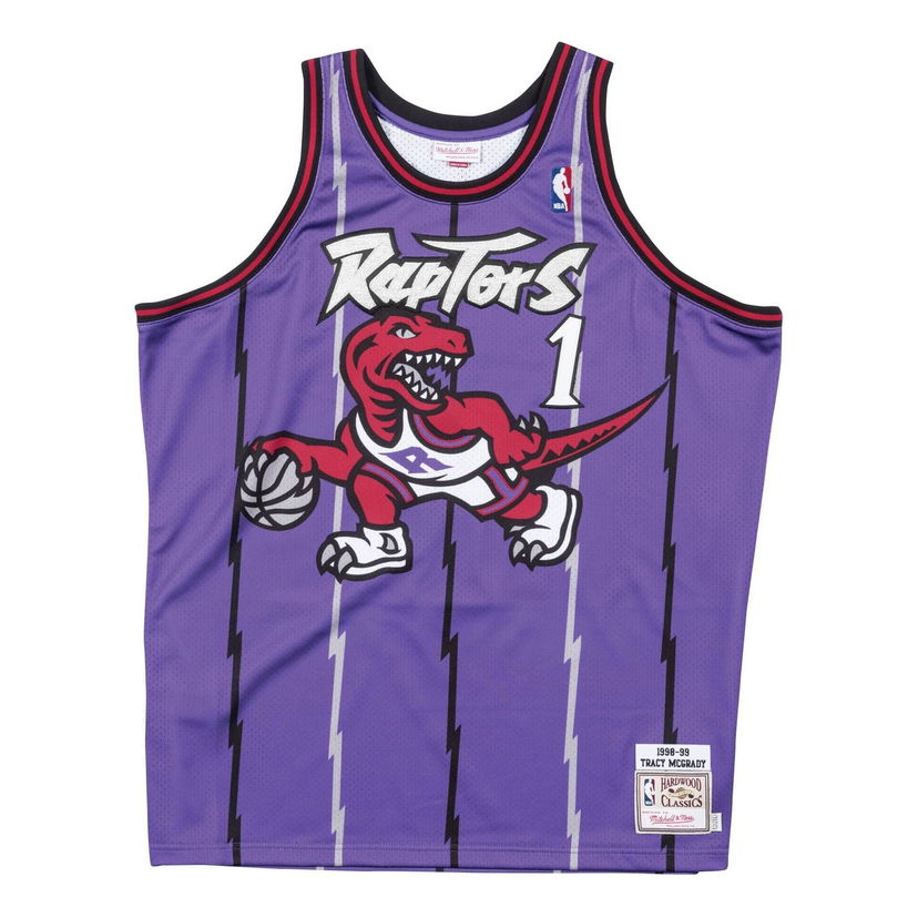Dres Mitchell & Ness NBA Toronto Raptors 1998-99 Road 'Tracy McGrady' Jersey Ljubičasta | AJY4GS18108-TRAPURP98TMC