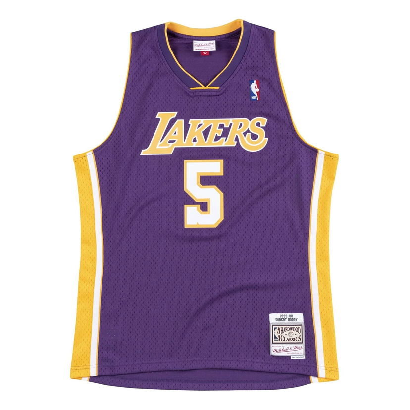 Dres Mitchell & Ness Los Angeles Lakers 1999-00 Robert Horry Swingman Jersey Ljubičasta | SMJYGS18448-LALPURP99RHO